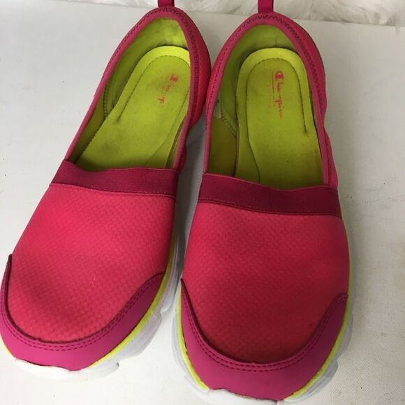 Champion comfort slip on sneakers hot pink size 12 - Picture 2 of 10